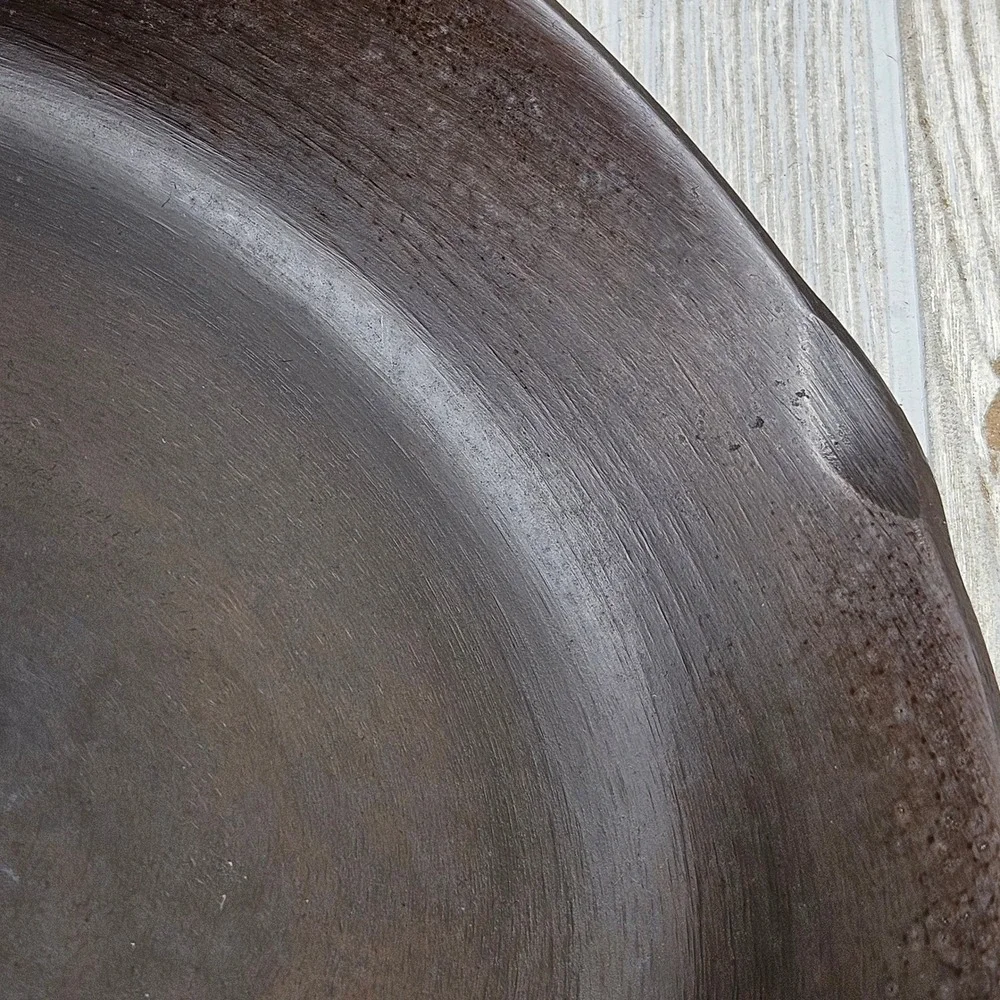 Vintage BSR Red Mountain Cast Iron Skillet Inset Heat Ring 5E No Spin